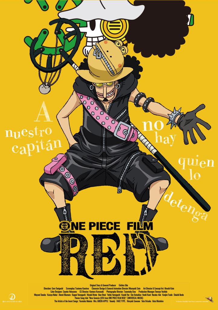 Descubre Aquí Todos Los Pósters De One Piece Film Red Selecta Visión 6329